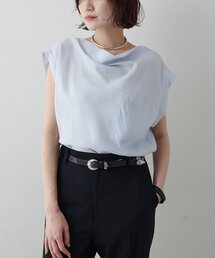 ウィムガゼット WHIM GAZETTE トップス Whim Gazette(ウィム ガゼット)のボトルネックストレッチプルオーバー