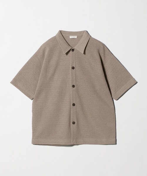 BEAUTY&YOUTH UNITED ARROWS（ビューティーアンドユースユナイテッドアローズ）の「パナマ ニット シャツ ウォッシャブル（カーディガン/ボレロ・メンズ・ベージュ/ブラック・L/M/XL/S）」の16枚目の写真