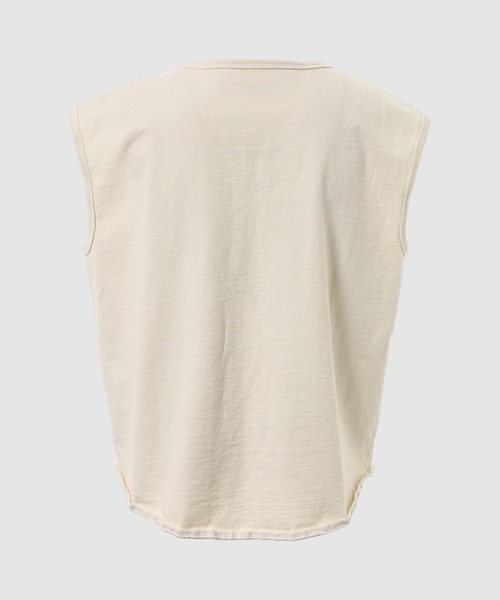 RRR-123（リヴィントンロイレビス）の「PHILEMON MUSCLE TEE（Tシャツ/カットソー・メンズ・ホワイト系その他・M/L）」の2枚目の写真