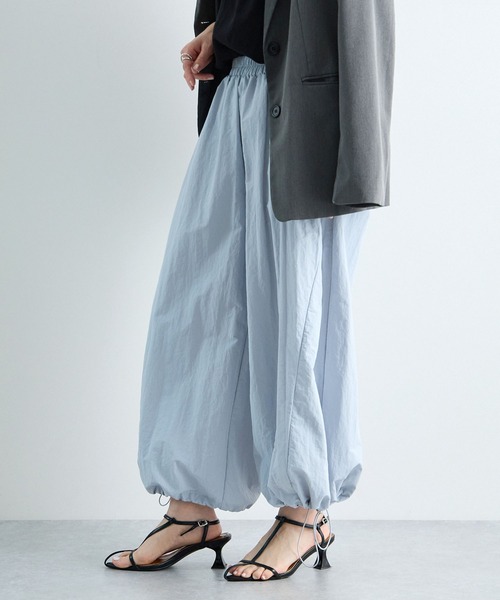 Futier land（フューティアランド）の「ドロスト付きカーゴパンツ（カーゴパンツ・レディース・ブルー/ネイビー/ホワイト・LARGE/MEDIUM）」の14枚目の写真