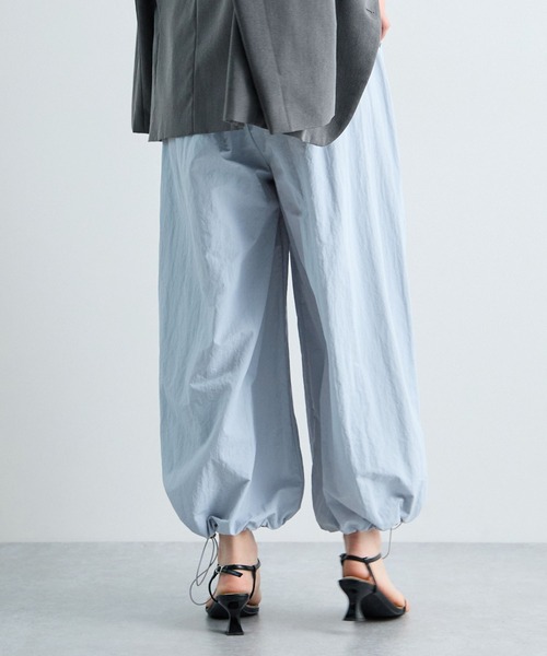 Futier land（フューティアランド）の「ドロスト付きカーゴパンツ（カーゴパンツ・レディース・ブルー/ネイビー/ホワイト・LARGE/MEDIUM）」の15枚目の写真