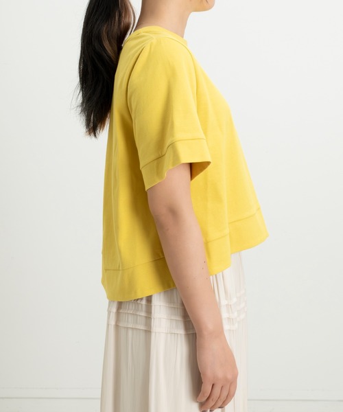 STRAWBERRY-FIELDS(ストロベリーフィールズ)の「ソフト天竺_バックシャンTシャツ(Tシャツ/カットソー・レディース・ブラック/イエロー/ホワイト/ブルー/グレー/ピンク系その他/ローズ・2)」の17枚目の写真