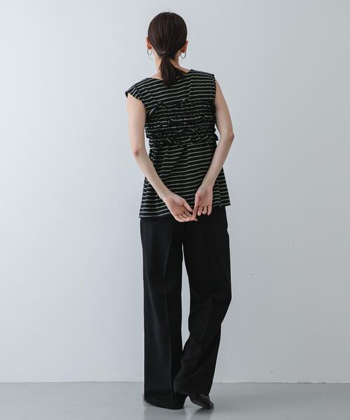 セール】ボーダーカットビスチェセット（Tシャツ/カットソー）｜SENSE