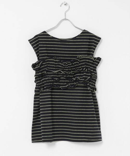 SENSE OF PLACE by URBAN RESEARCH(センスオブプレイスバイアーバンリサーチ)の「ボーダーカットビスチェセット(Tシャツ/カットソー・レディース・ブラック系その他/ブラウン系その他/ホワイト系その他・ONE)」の13枚目の写真