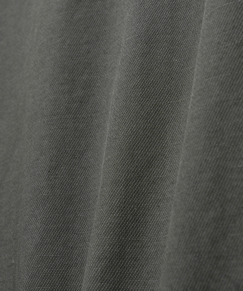 NOIRER(ノイア)の「リネンコットンルーズフィットワークシャツ(グレイシーカキ)(シャツ/ブラウス・メンズ・その他・48/50/52)」の7枚目の写真