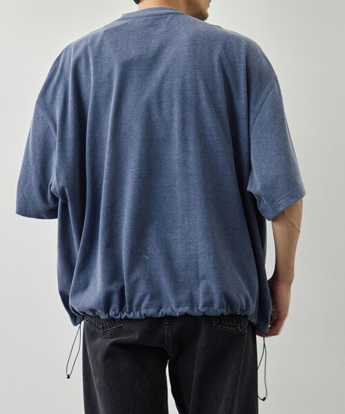 is-ness(イズネス)の「【is-ness】Arm Pocket Balloon T-Shirt(Tシャツ/カットソー・メンズ・グリーン/ダークグレー/ブルー/ブラック・L/M)」の8枚目の写真