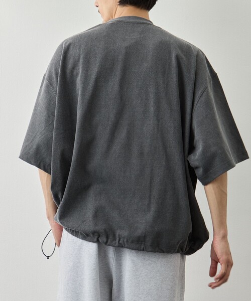 is-ness(イズネス)の「【is-ness】Arm Pocket Balloon T-Shirt(Tシャツ/カットソー・メンズ・グリーン/ダークグレー/ブルー/ブラック・L/M)」の16枚目の写真