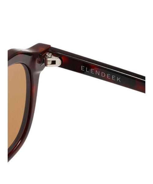 ELENDEEK(エレンディーク)の「FACET FRAME SUNGLASSES(サングラス・レディース・ブラック/ブラウン/ベージュ・FREE)」の20枚目の写真