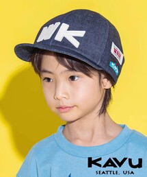 WASK（ワスク）の「【日本製】【KAVU】クラフトデザインキャップ(53~56cm)（ハット）」