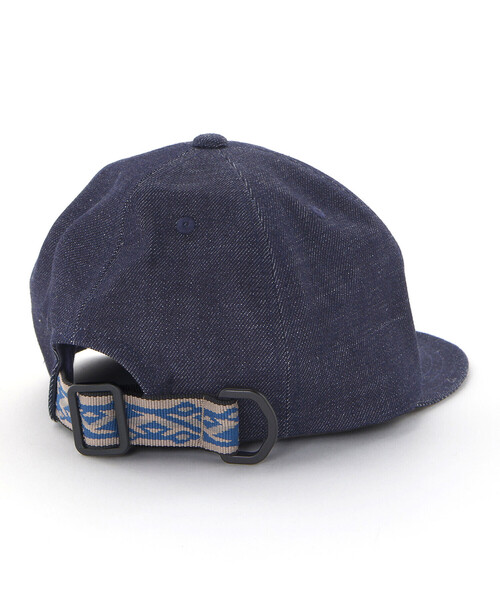 WASK（ワスク）の「【日本製】【KAVU】クラフトデザインキャップ(53~56cm)（ハット・キッズ・ネイビー/ブラック・FREE）」の4枚目の写真