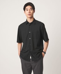 【WEB限定】JUST fit ウールライク 半袖 シャツ