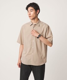 【WEB限定】JUST fit ウールライク 半袖 シャツ