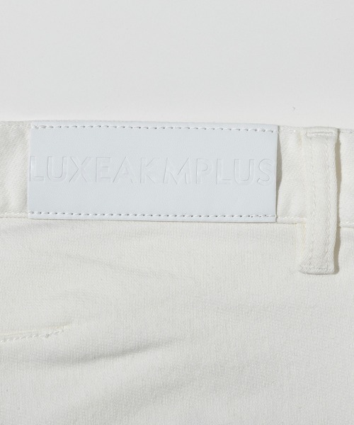LUXEAKMPLUS(リュクスエイケイエムプラス)の「LUXEAKMPLUS(リュクスエイケイエムプラス)5ポケットジョグスキニーデニム(デニムパンツ・メンズ・ブラック/ホワイト・S/M/L/XL/XXL)」の7枚目の写真