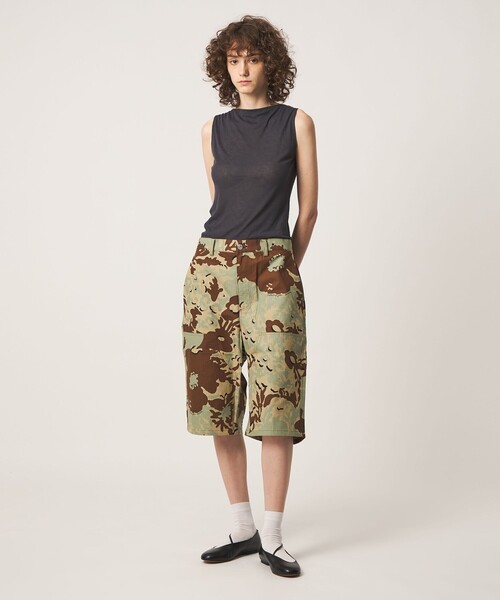 6(ロク)の「【別注】<Ernie Palo for 6>BOAT NECK SLEEVELESS T-SHIRT/カットソー(Tシャツ/カットソー・レディース・パープル/ダークグレー・38)」の5枚目の写真
