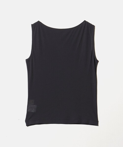 6(ロク)の「【別注】<Ernie Palo for 6>BOAT NECK SLEEVELESS T-SHIRT/カットソー(Tシャツ/カットソー・レディース・パープル/ダークグレー・38)」の7枚目の写真