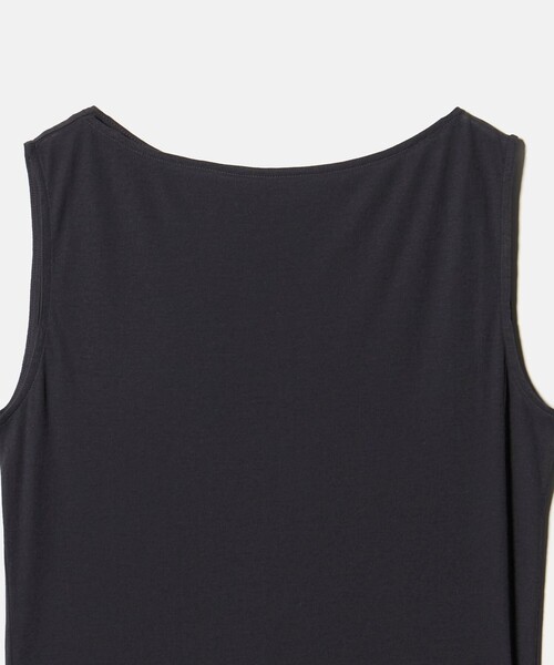 6(ロク)の「【別注】<Ernie Palo for 6>BOAT NECK SLEEVELESS T-SHIRT/カットソー(Tシャツ/カットソー・レディース・パープル/ダークグレー・38)」の8枚目の写真