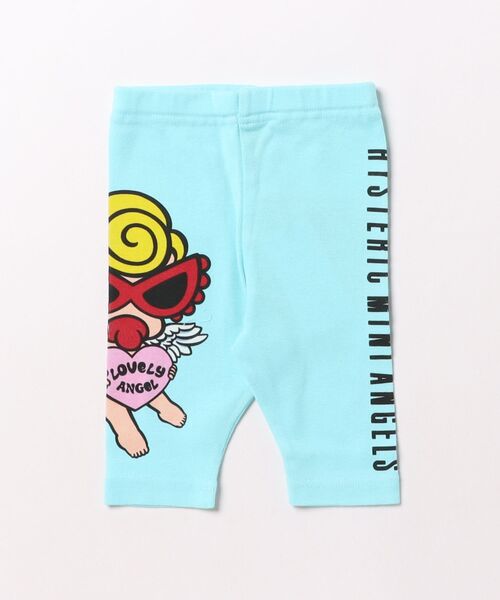 HYSTERIC MINI（ヒステリックミニ）の「ANGEL MINI WITH HEART 5分丈レギンス（その他パンツ・キッズ・ピンク/ブラック/ブルー・80/90）」の3枚目の写真