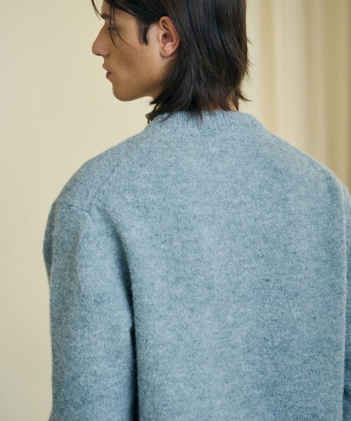 DRAW FIT（ドローフィット）の「ウールブレンドヘアリーニット [SKY BLUE]（ニット/セーター・メンズ・その他・LARGE）」の3枚目の写真