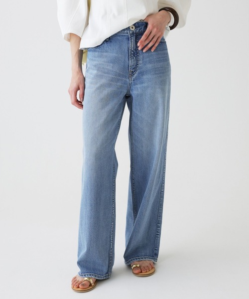 upperhights(アッパーハイツ)の「【upper hights】<別注>BLTH TILLY(デニムパンツ・レディース・ブルー・23/24/25)」の1枚目の写真