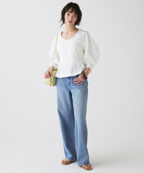 upperhights(アッパーハイツ)の「【upper hights】<別注>BLTH TILLY(デニムパンツ・レディース・ブルー・23/24/25)」の17枚目の写真
