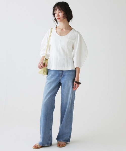 upperhights(アッパーハイツ)の「【upper hights】<別注>BLTH TILLY(デニムパンツ・レディース・ブルー・23/24/25)」の18枚目の写真