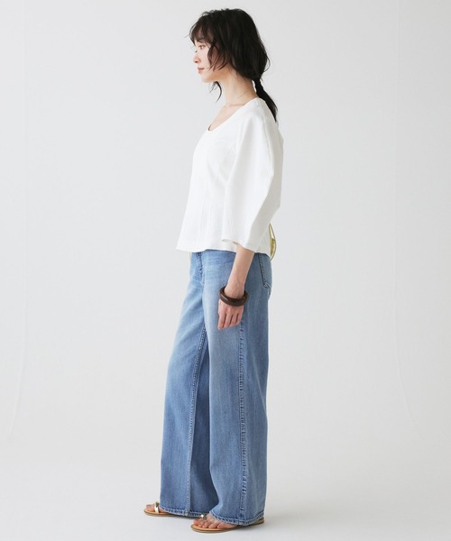 upperhights(アッパーハイツ)の「【upper hights】<別注>BLTH TILLY(デニムパンツ・レディース・ブルー・23/24/25)」の19枚目の写真