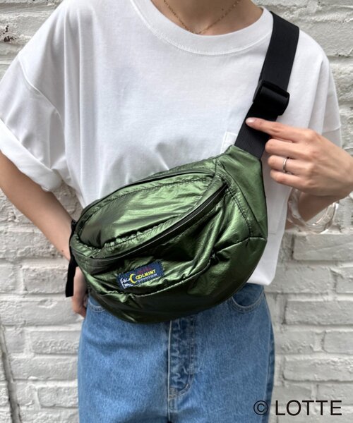 CIAOPANIC TYPY（チャオパニックティピー）の「【TYPY×LOTTE板ガム】銀紙ウエストバッグ（ボディバッグ/ウエストポーチ・レディース・ブラック/グリーン/シルバー・ONE SIZE）」の18枚目の写真