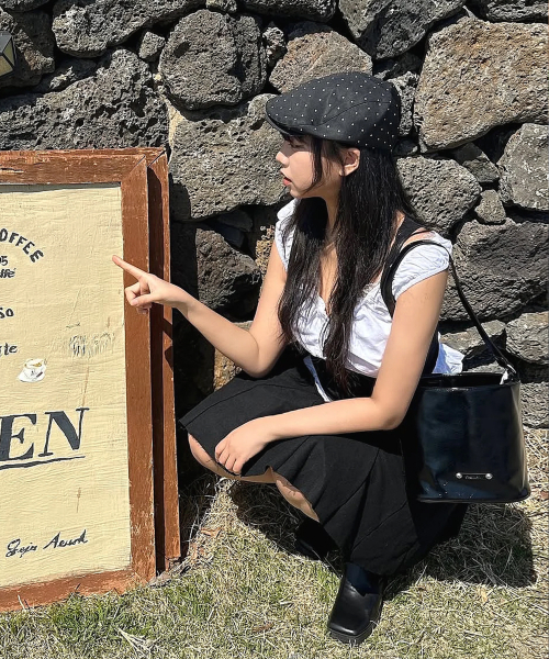 RAIMENT(レイメント)の「Stud Band Basket Bag_Black(ショルダーバッグ・レディース・その他・FREE)」の5枚目の写真