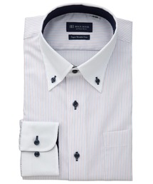 TOKYO SHIRTS | 【超形態安定】【吸水速乾】 形態安定ノンアイロン ボタンダウン 長袖ビジネスワイシャツ(大きいサイズ・長いサイズ)(ビジネスシャツ)