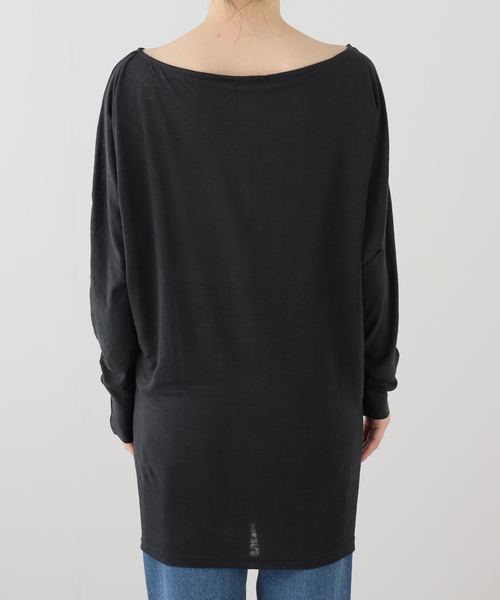 raspail（ラスパイユ）の「【Raspail/ラスパイユ】Comfortable T-Shirt（Tシャツ/カットソー・レディース・ブラック・FREE）」の8枚目の写真