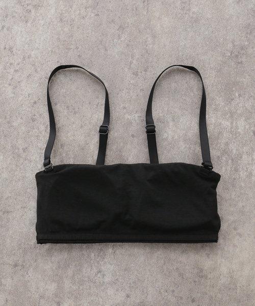 Calvin Klein（カルバン・クライン）の「Calvin Klein / カルバン クライン LIGHTLY LINED BANDEAU（その他アンダーウェア/インナー・レディース・ブラック・SMALL/MEDIUM）」の6枚目の写真