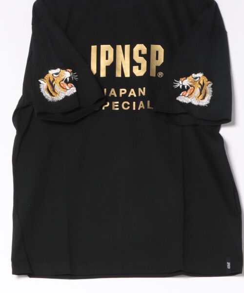 TAION(タイオン)の「【TAION】 JPNSP ノンダウン ジャパンスペシャル アーム虎刺繍 Tシャツ(Tシャツ/カットソー・メンズ・ブラック/ネイビー系/ホワイト系1・3/2)」の5枚目の写真
