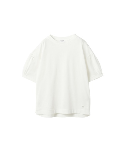McGREGOR（マックレガー）の「【接触冷感】ピケ袖タックブラウス（Tシャツ/カットソー・レディース・アイボリー/ネイビー/ブラウン系その他・L/M）」の7枚目の写真