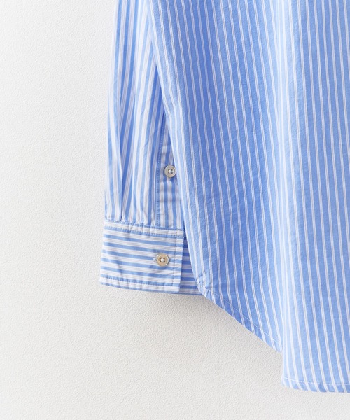 MAUI and Sons(マウイアンドサンズ)の「MAUI and Sons / マウイアンドサンズ PACIFIC BIG SHIRT パシフィックビッグシャツ オーバーサイズシャツ 2026年春夏春服 夏服(シャツ/ブラウス・メンズ・ベージュ/ブルー/ブルー系・M/L)」の20枚目の写真