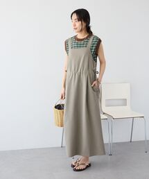 サイドギャザージャンパースカート