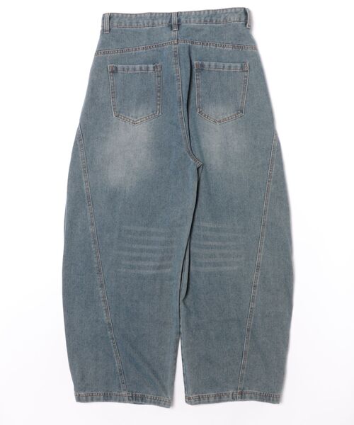 REBALANCE(リバランス)の「ワイドレトロデニム(デニムパンツ・メンズ・A・LARGE/MEDIUM/X-LARGE)」の4枚目の写真