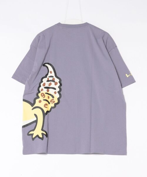 go slow caravan(ゴースローキャラバン)の「USA/C レオパードゲッコー IMPACT ゆったり TEE(Tシャツ/カットソー・メンズ・ネイビー/ホワイト/ラベンダー・MEDIUM/X-LARGE/LARGE)」の21枚目の写真
