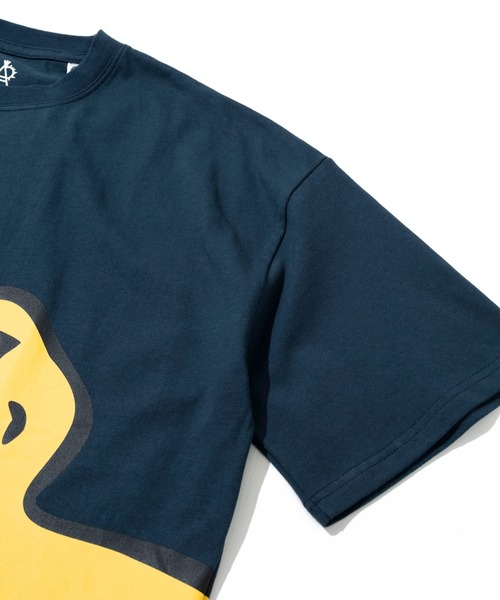 go slow caravan(ゴースローキャラバン)の「USA/C レオパードゲッコー IMPACT ゆったり TEE(Tシャツ/カットソー・メンズ・ネイビー/ホワイト/ラベンダー・MEDIUM/X-LARGE/LARGE)」の7枚目の写真