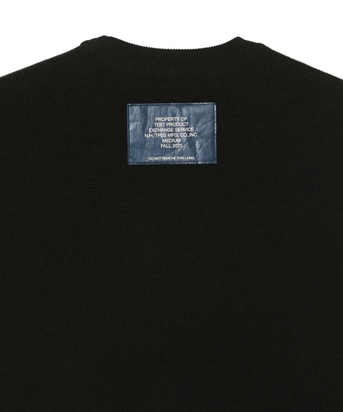 N.HOOLYWOOD(N.ハリウッド)の「【N.HOOLYWOOD】9252-KT01-015 KNIT PO(ニット/セーター・メンズ・カーキ/ブラック・36/38)」の6枚目の写真