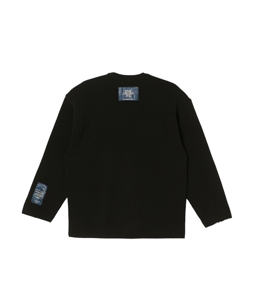 N.HOOLYWOOD(N.ハリウッド)の「【N.HOOLYWOOD】9252-KT01-015 KNIT PO(ニット/セーター・メンズ・カーキ/ブラック・36/38)」の4枚目の写真