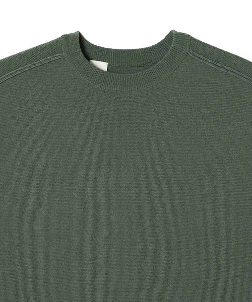 N.HOOLYWOOD(N.ハリウッド)の「【N.HOOLYWOOD】9252-KT01-015 KNIT PO(ニット/セーター・メンズ・カーキ/ブラック・36/38)」の8枚目の写真