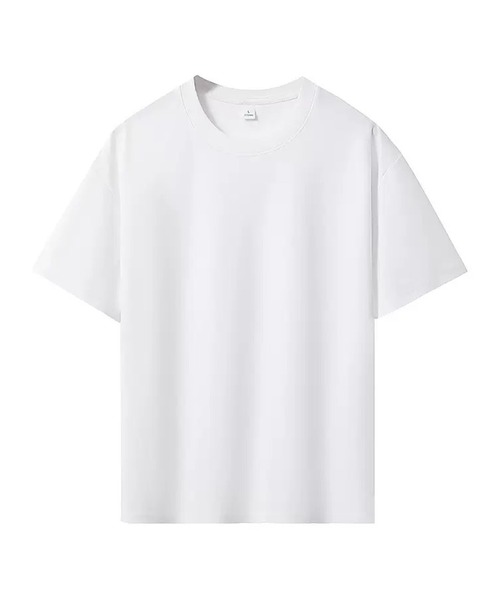 lulufa(ルルファ)の「コンパクトシルエット 艶感 上品 シルケット半袖 Tシャツ(Tシャツ/カットソー・レディース・ブラック/ホワイト・FREE)」の10枚目の写真