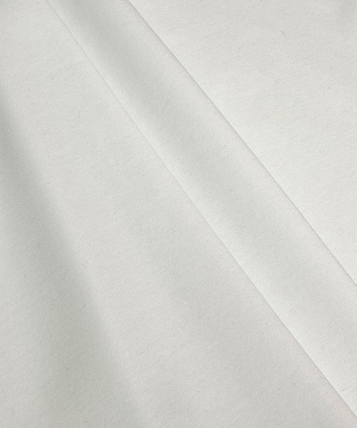 lulufa(ルルファ)の「コンパクトシルエット 艶感 上品 シルケット半袖 Tシャツ(Tシャツ/カットソー・レディース・ブラック/ホワイト・FREE)」の22枚目の写真