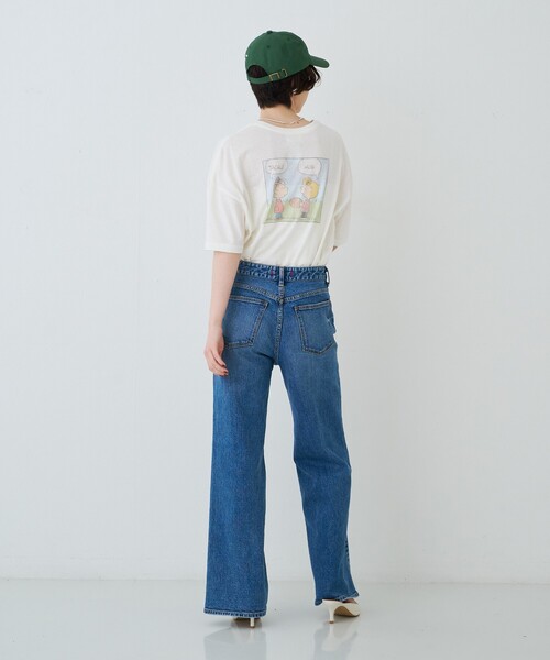 St.Johns 3rd club(セントジョンズサードクラブ)の「【ST.JOHNS 3RD CLUB/セントジョンズサードクラブ】バッグプリントTシャツ(PEANUTS)(Tシャツ/カットソー・レディース・ホワイト系その他2/ホワイト系その他・フリー)」の14枚目の写真