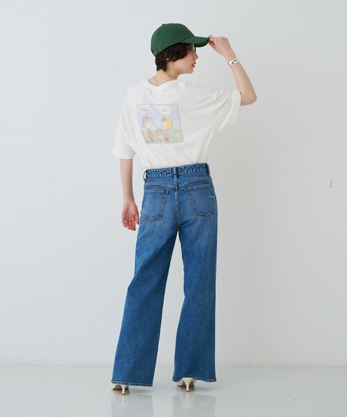 St.Johns 3rd club(セントジョンズサードクラブ)の「【ST.JOHNS 3RD CLUB/セントジョンズサードクラブ】バッグプリントTシャツ(PEANUTS)(Tシャツ/カットソー・レディース・ホワイト系その他2/ホワイト系その他・フリー)」の15枚目の写真
