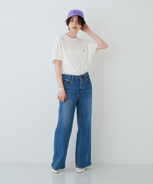 St.Johns 3rd club(セントジョンズサードクラブ)の「【ST.JOHNS 3RD CLUB/セントジョンズサードクラブ】バッグプリントTシャツ(PEANUTS)(Tシャツ/カットソー・レディース・ホワイト系その他2/ホワイト系その他・フリー)」の16枚目の写真