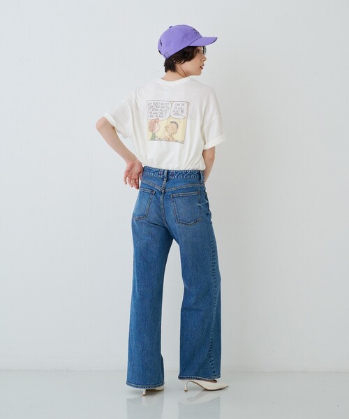 St.Johns 3rd club(セントジョンズサードクラブ)の「【ST.JOHNS 3RD CLUB/セントジョンズサードクラブ】バッグプリントTシャツ(PEANUTS)(Tシャツ/カットソー・レディース・ホワイト系その他2/ホワイト系その他・フリー)」の20枚目の写真