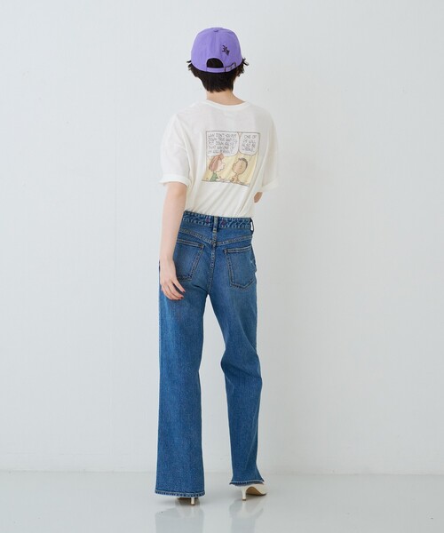 St.Johns 3rd club(セントジョンズサードクラブ)の「【ST.JOHNS 3RD CLUB/セントジョンズサードクラブ】バッグプリントTシャツ(PEANUTS)(Tシャツ/カットソー・レディース・ホワイト系その他2/ホワイト系その他・フリー)」の21枚目の写真