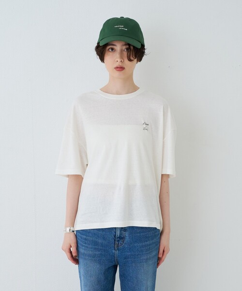 St.Johns 3rd club(セントジョンズサードクラブ)の「【ST.JOHNS 3RD CLUB/セントジョンズサードクラブ】バッグプリントTシャツ(PEANUTS)(Tシャツ/カットソー・レディース・ホワイト系その他2/ホワイト系その他・フリー)」の22枚目の写真