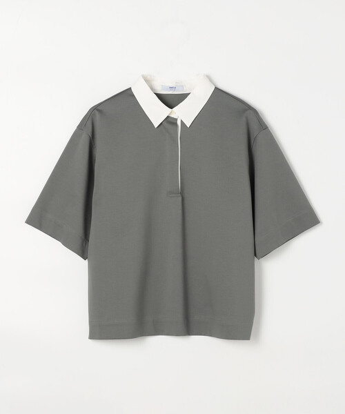 COMME CA Wardrobe(コムサワードローブ)の「コットンポンチ ラガープルオーバー(Tシャツ/カットソー・レディース・ブルー/カーキ・FREE)」の15枚目の写真